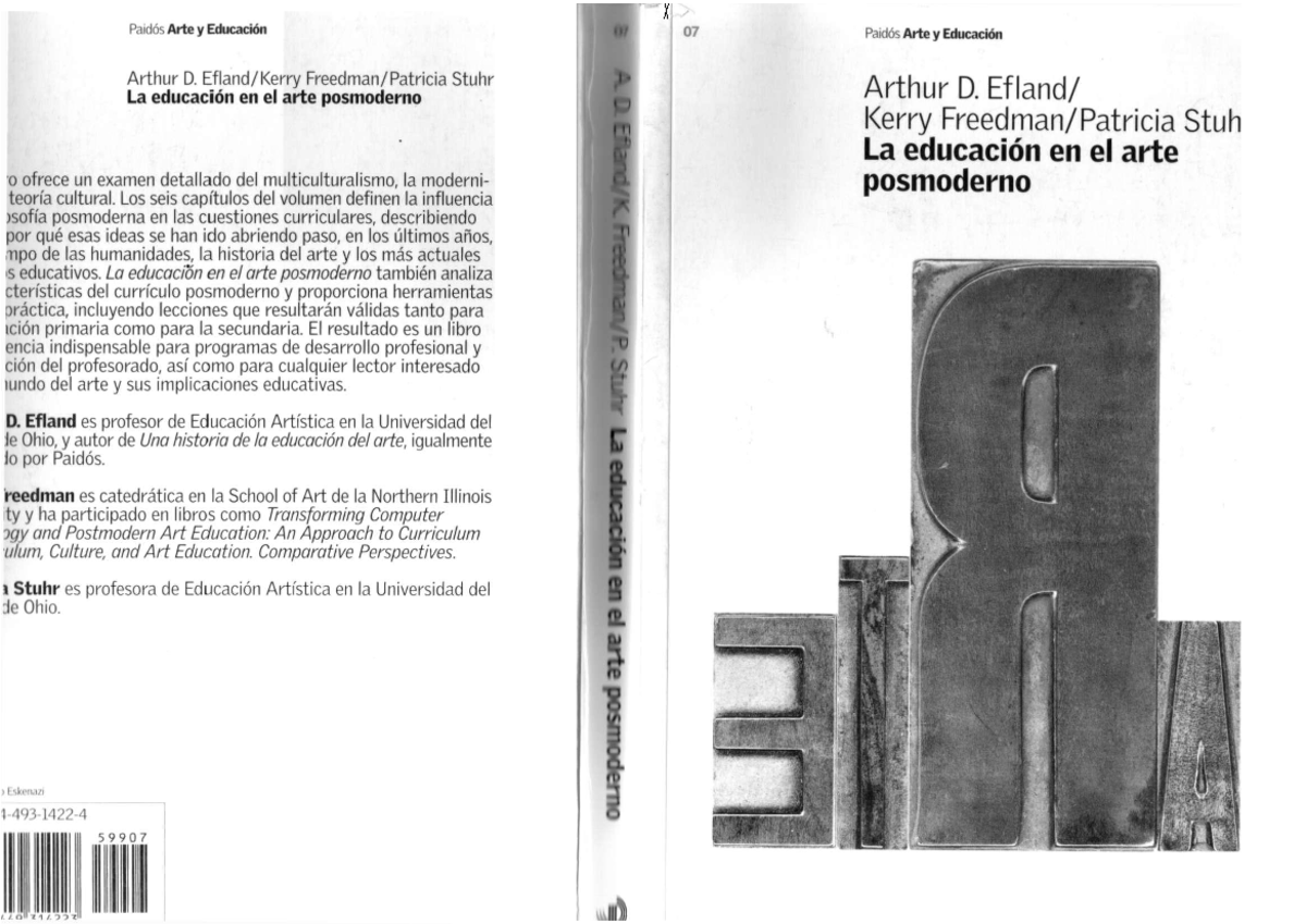 La Educación En El Arte Posmoderno