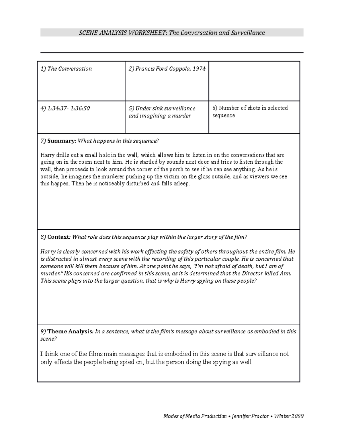 Scene+Analysis+Worksheet+The+Conversation - SCENE ANALYSIS WORKSHEET ...