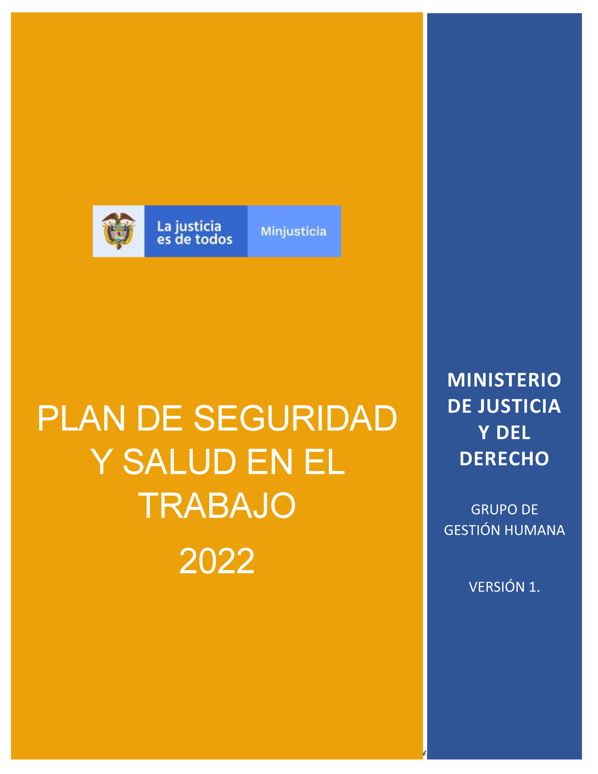 Plan De Seguridad Y Salud En El Trabajo 2022 Plan De Seguridad Y Salud En El Trabajo 2022 8665