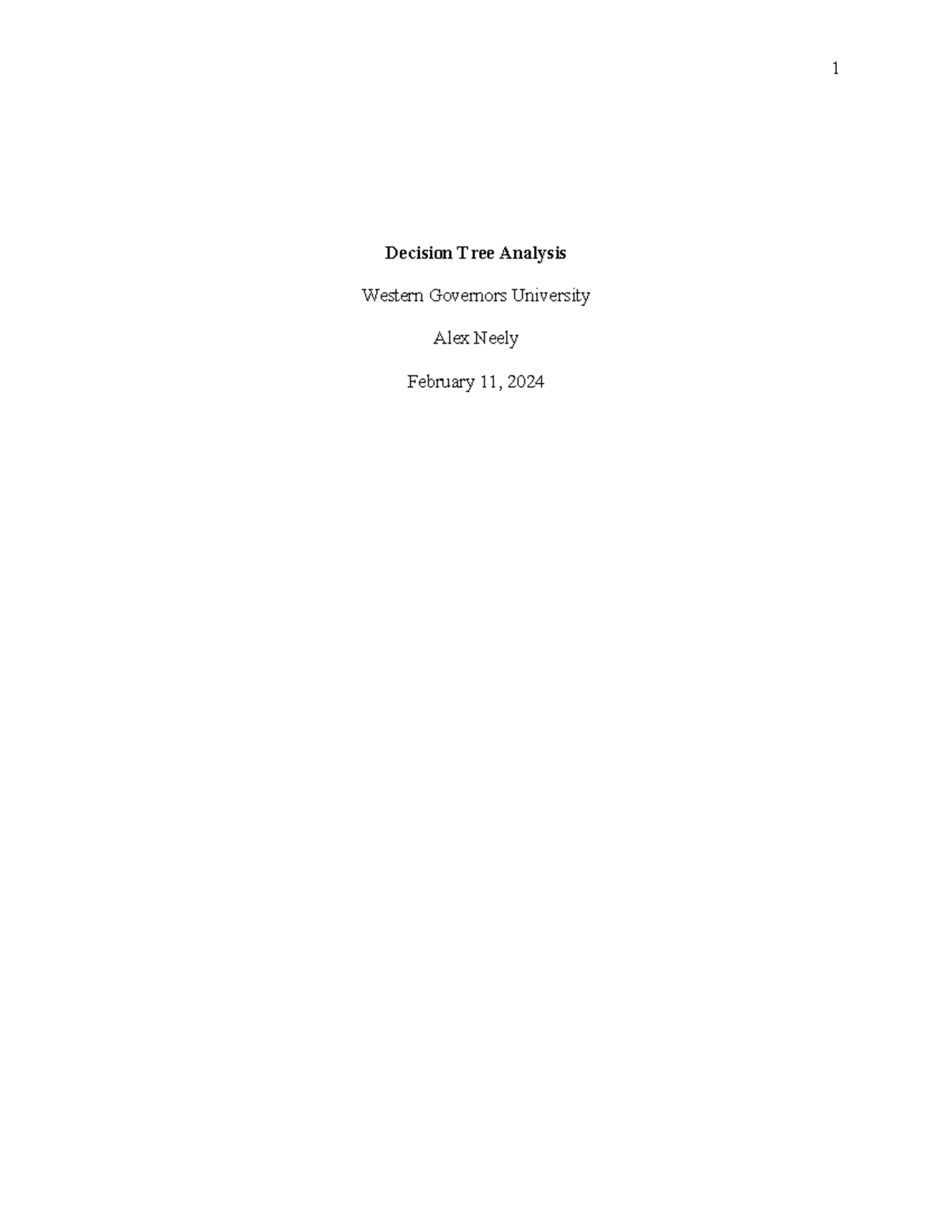 C207 Task 2 - Task two. Goes off of task one. Helps with the OA if you ...