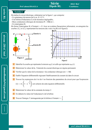 Devoir De Synthèse N°1 Lycée Pilote - Sciences Physiques - Bac ...