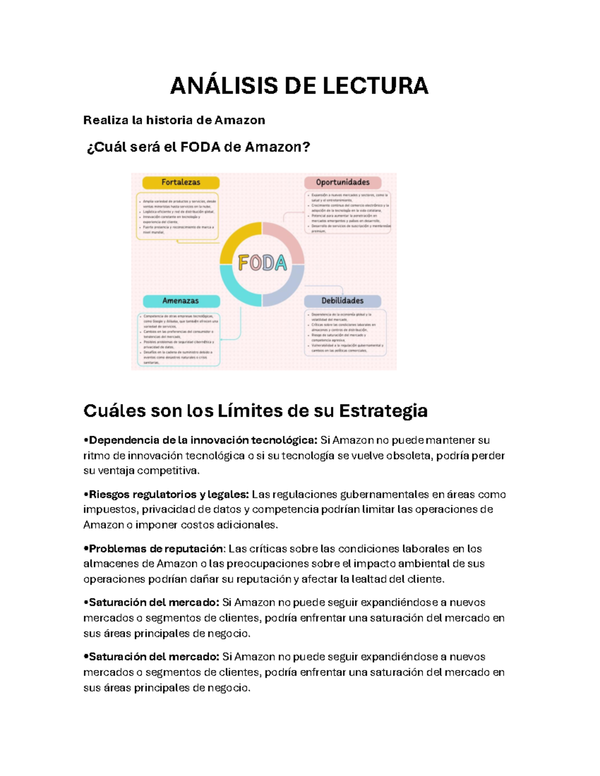 Análisis DE Lectura - ghfu - ANÁLISIS DE LECTURA Realiza la historia de ...