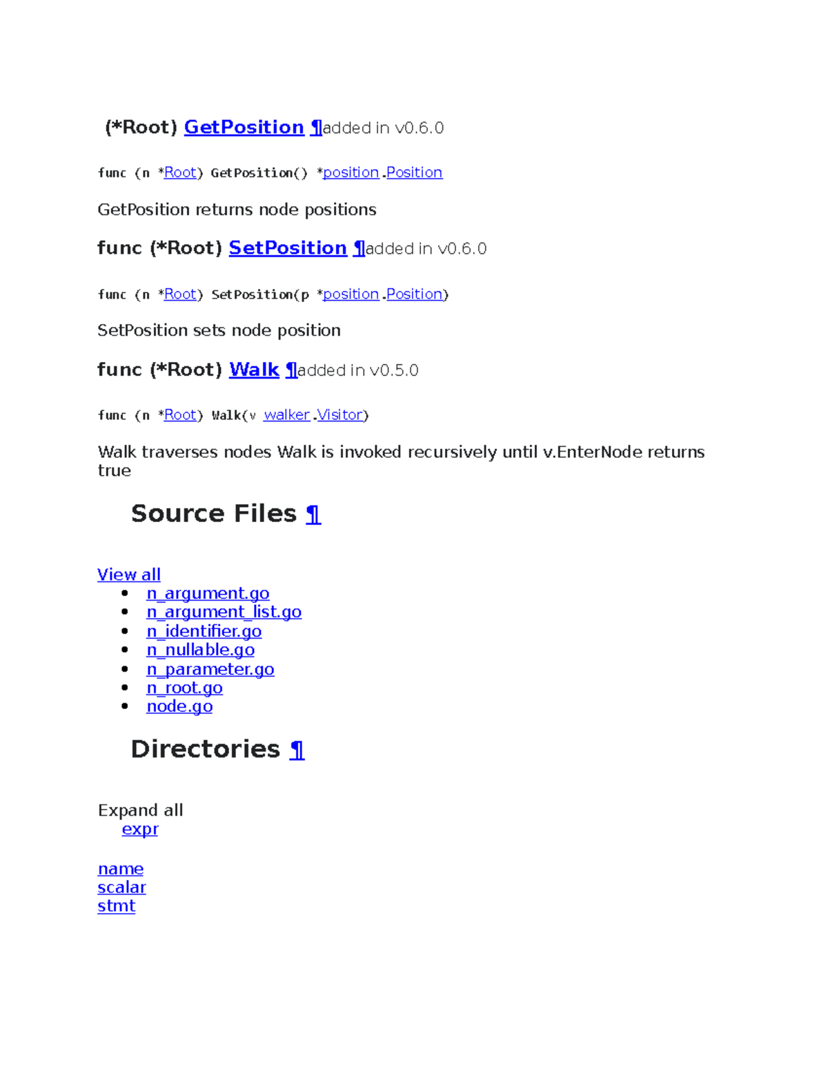 Root - Computer technology essays - (*Root) GetPosition ¶added in v0 ...