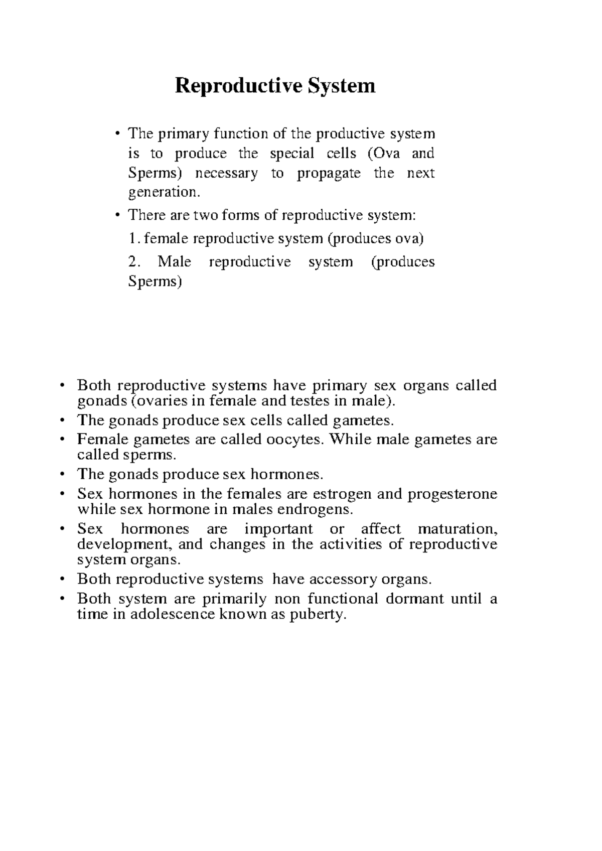 The-Reproductive-System ( Additional Material) - Reproductive System ...