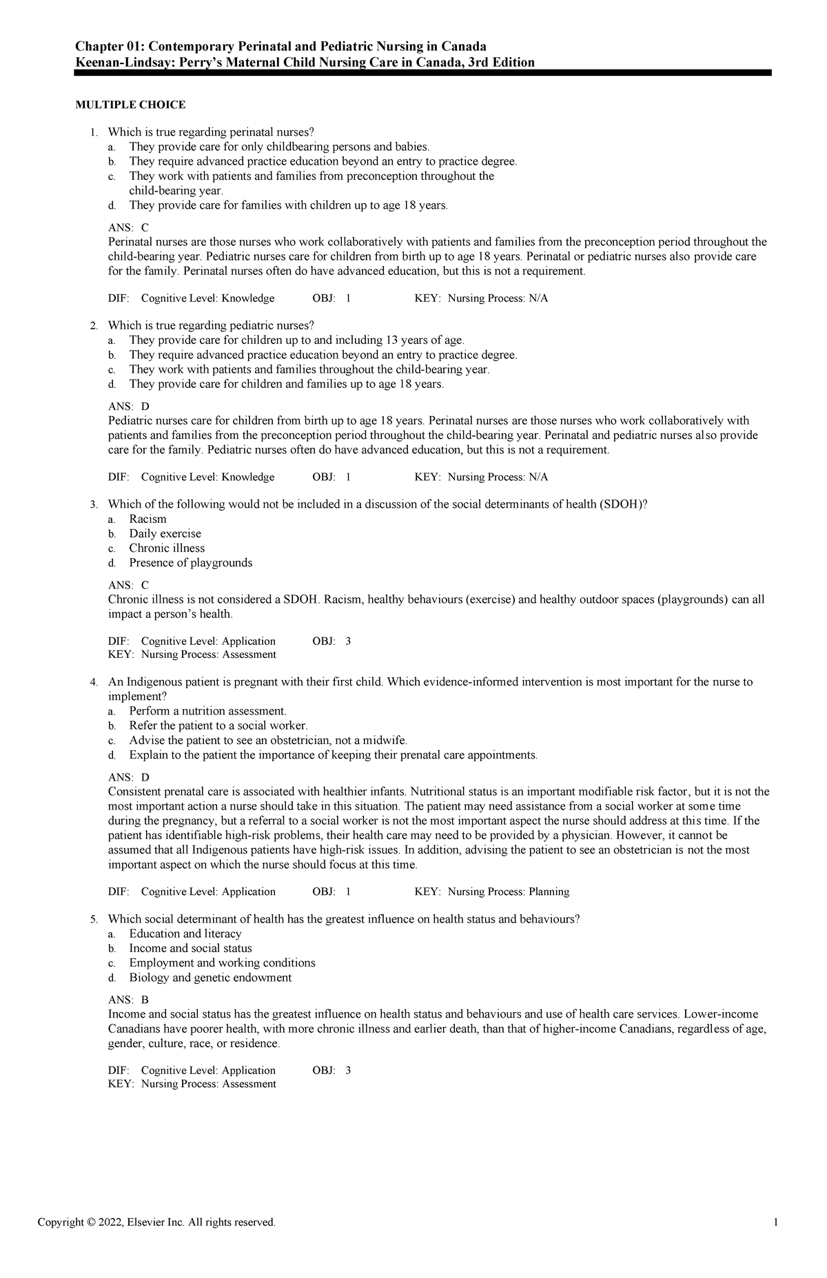 Exam View Chapter 01 Chapter 01 Contemporary Perinatal And   Thumb 1200 1855 