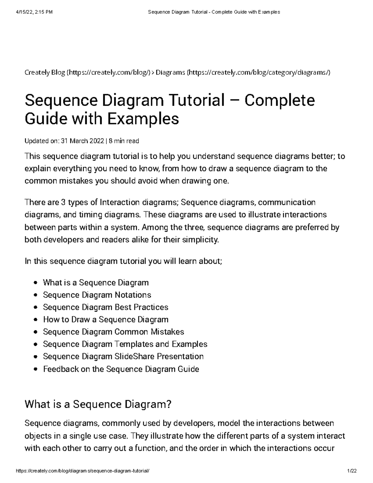 Program 5 Sequence Diagram - Biology - Studocu