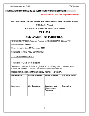 tam2601 assignment 1 answers