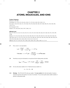 Raymond Chang Chemistry 12th edition ISM Chapter 01 solution - CHAPTER ...