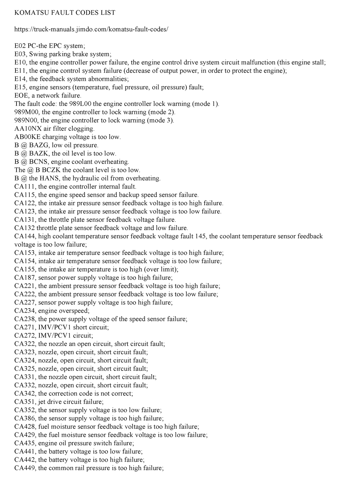 komat-komatsu-fault-codes-list-truck-manuals-jimdo-komatsu-fault