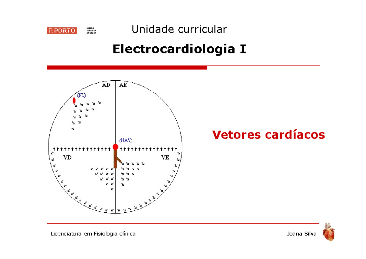Aula T-TP 27-03-2021 (Teoria dos vetores ) - Vetores cardíacos Unidade ...