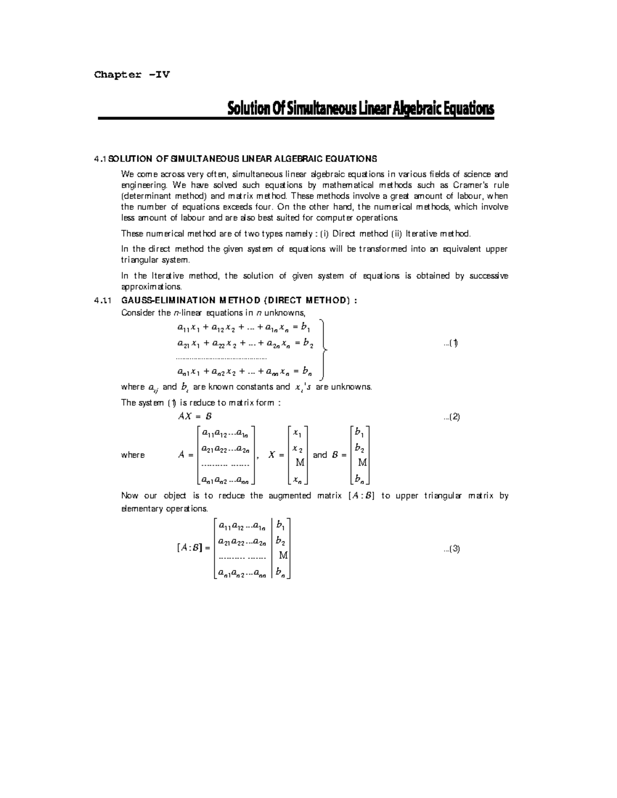 Numerical Solution Of Ordinary Differential Equations Notes Numerical Numerical Solution Of Ordinary Differential Equations Notes Numerical