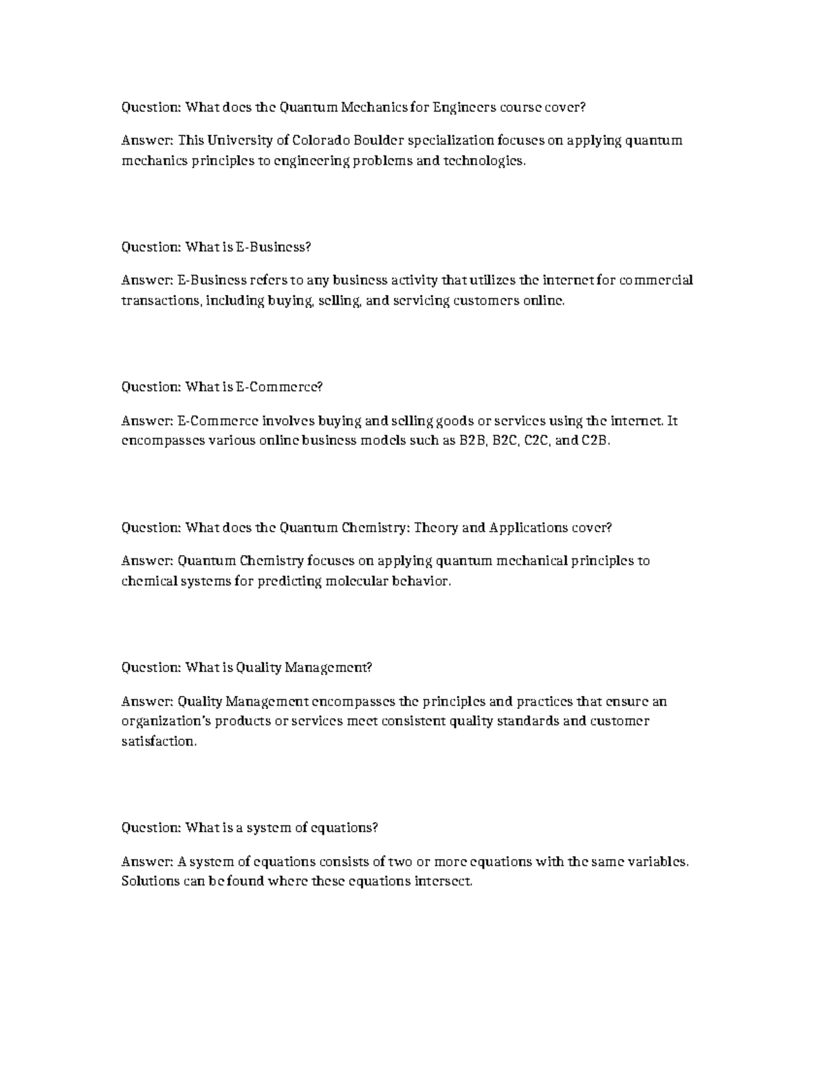 Cataloguish taccada undeveloped - Question: What does the Quantum ...