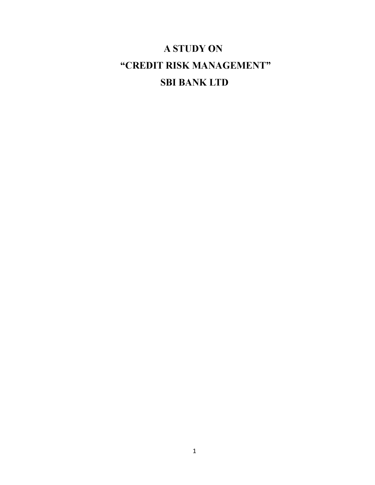 credit-risk-management-11-a-study-on-credit-risk-management-sbi