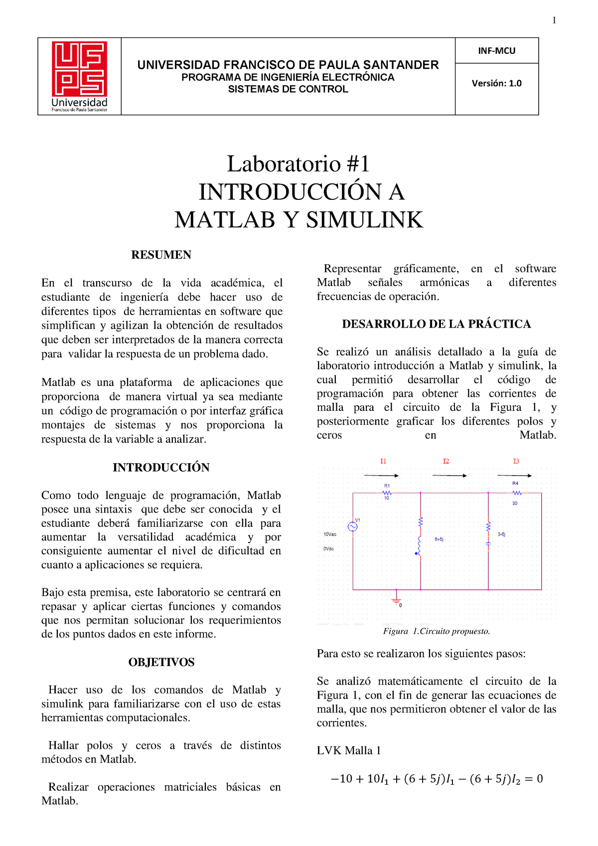 Introduccion A Matlab Y Simulink Control E Instrumetacion Studocu