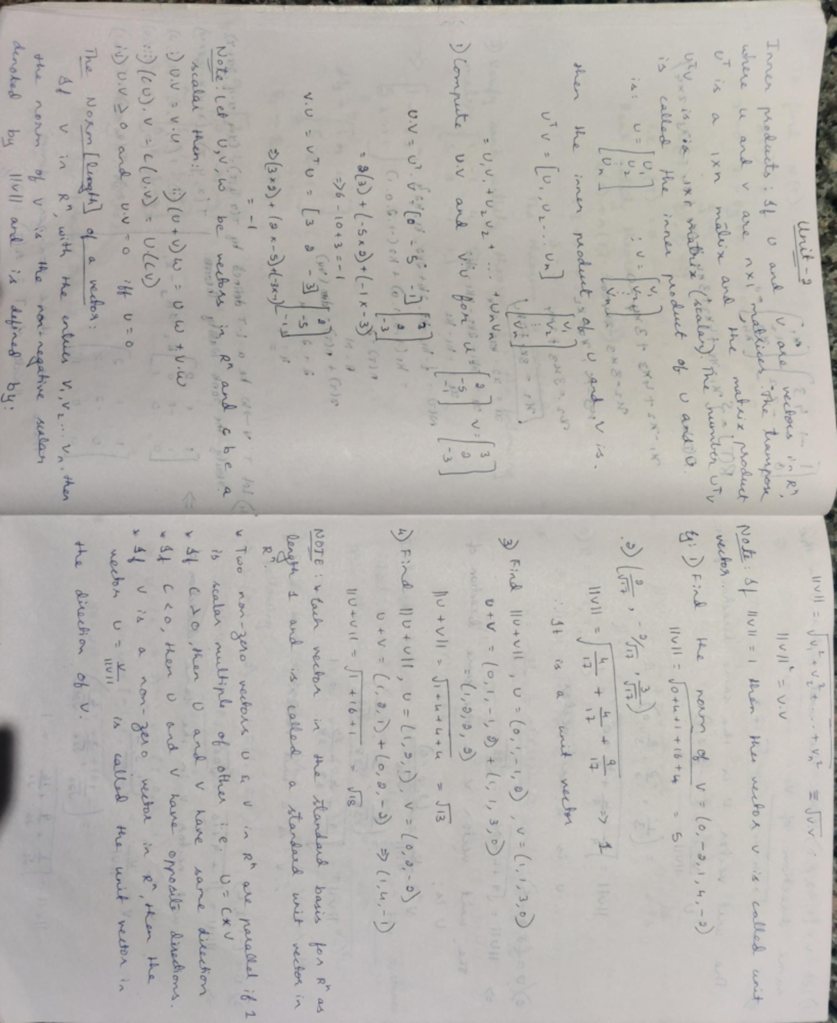 Math unit 21 math notes data science C P C t + o a T L T