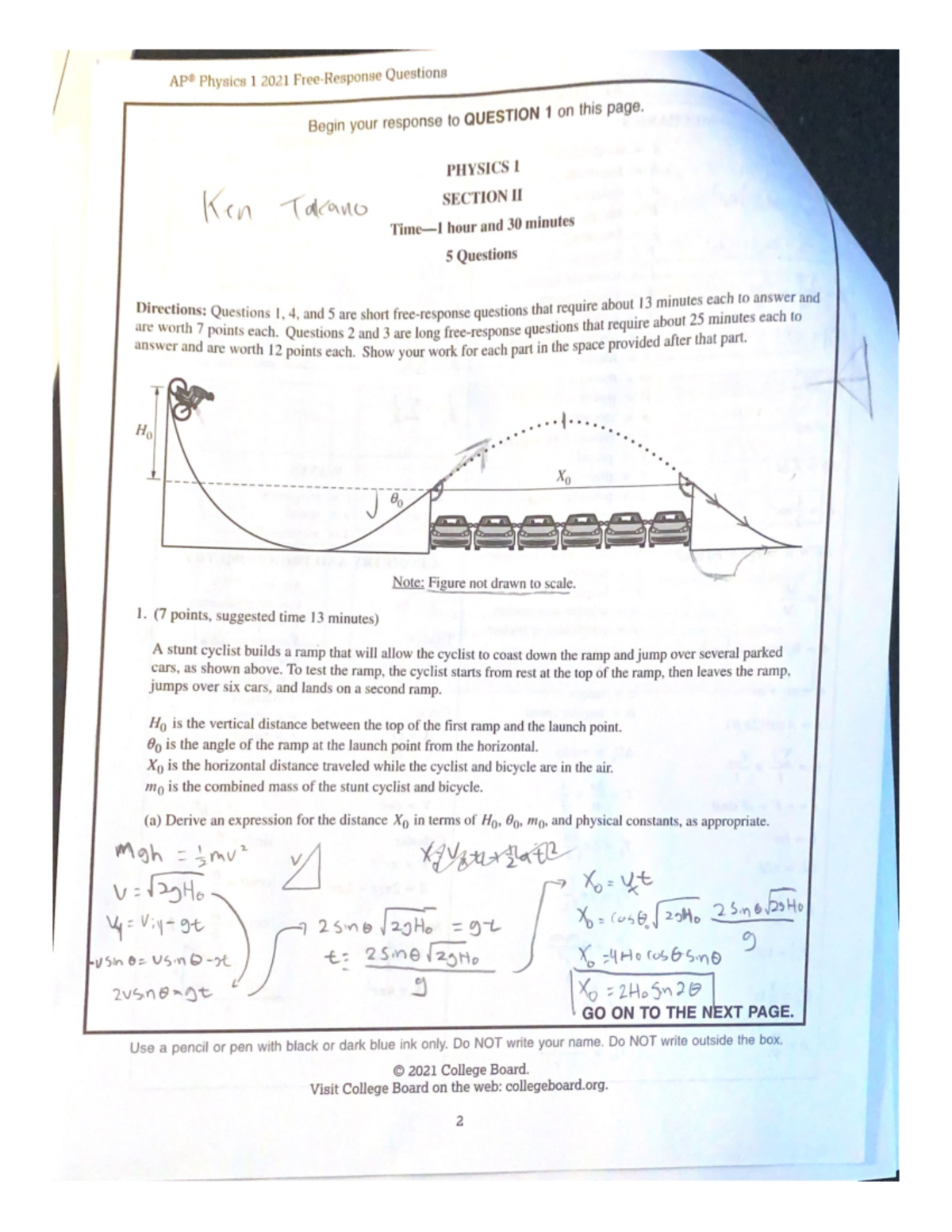 2021 PHYSICS E AND M FRQ visual data 2
