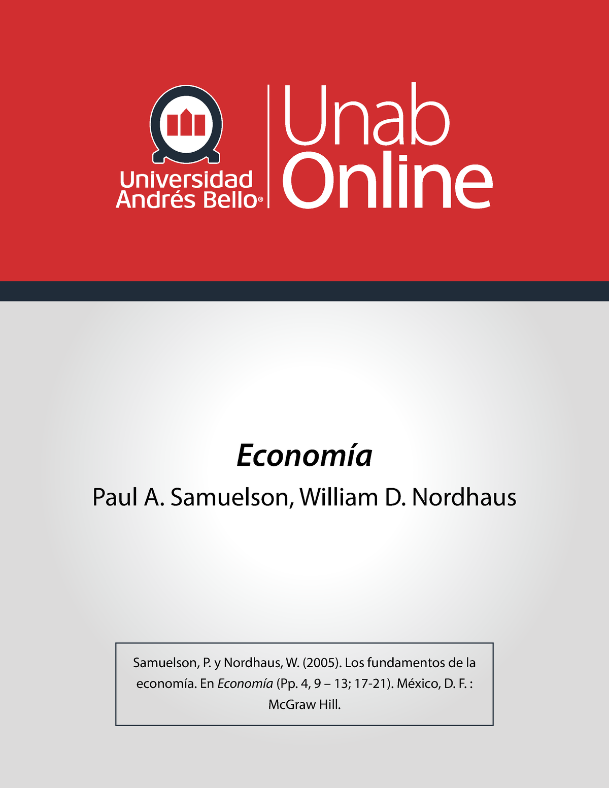 Iicg1202 s1 samuelson - resumen - Economía Paul A. Samuelson, William D ...