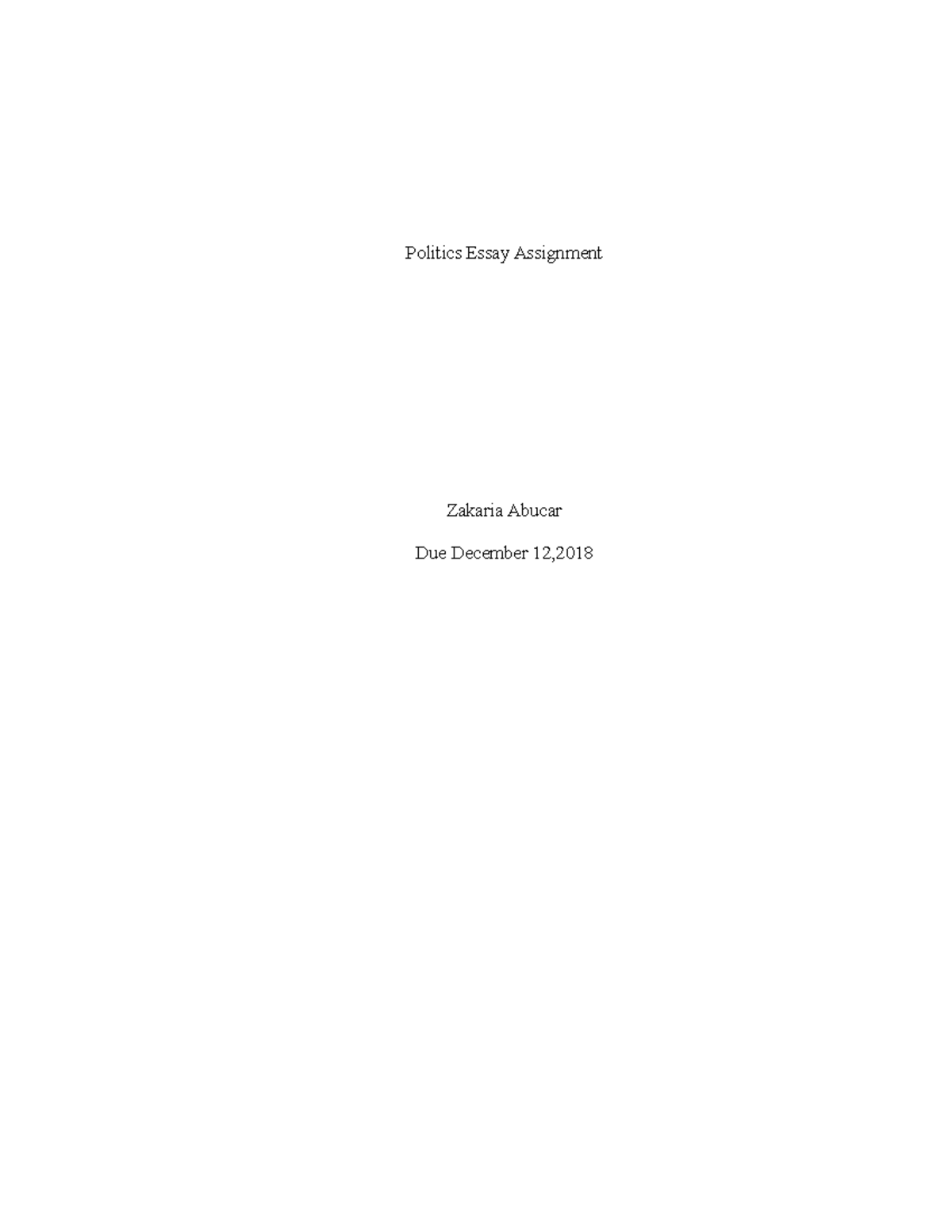 politics-essay-grade-b-politics-essay-assignment-zakaria-abucar