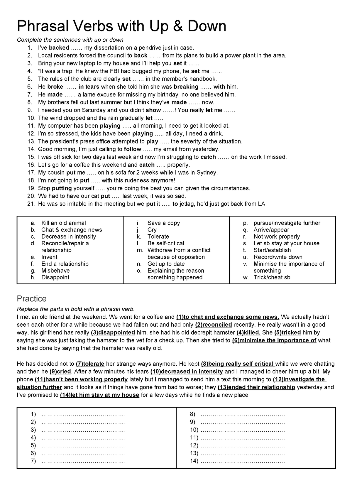 student-handout-phrasal-verbs-with-up-down-phrasal-verbs-with-up