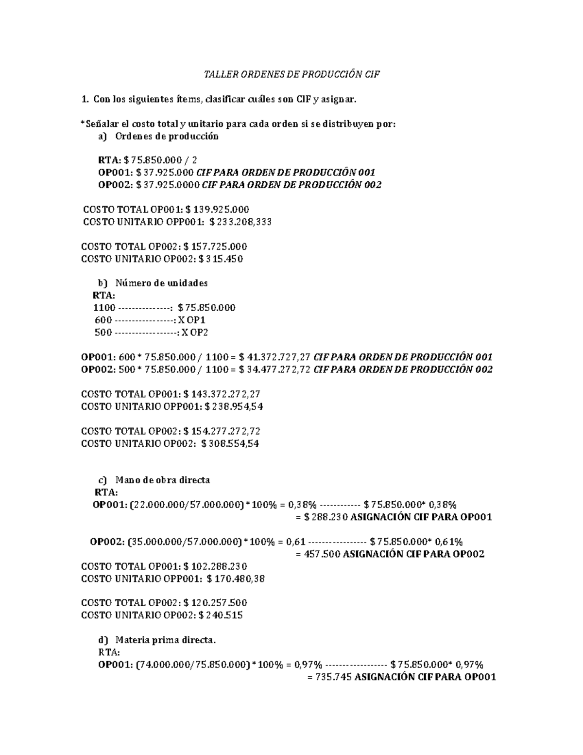 Annotated- Taller 20 Alejandrac 3%93N - TALLER ORDENES DE PRODUCCIÓN ...