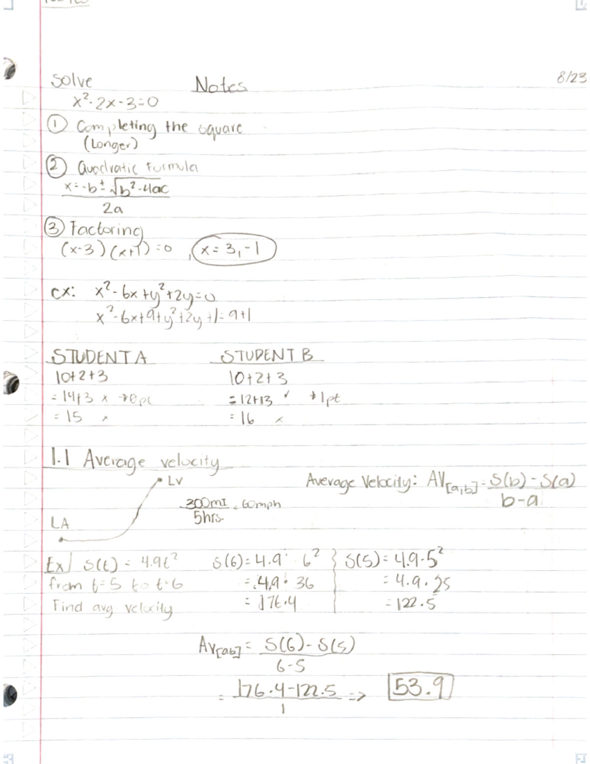 Week 1 2 Calculus Math 2110 Studocu Week 1 2 Calculus Math 2110 Studocu