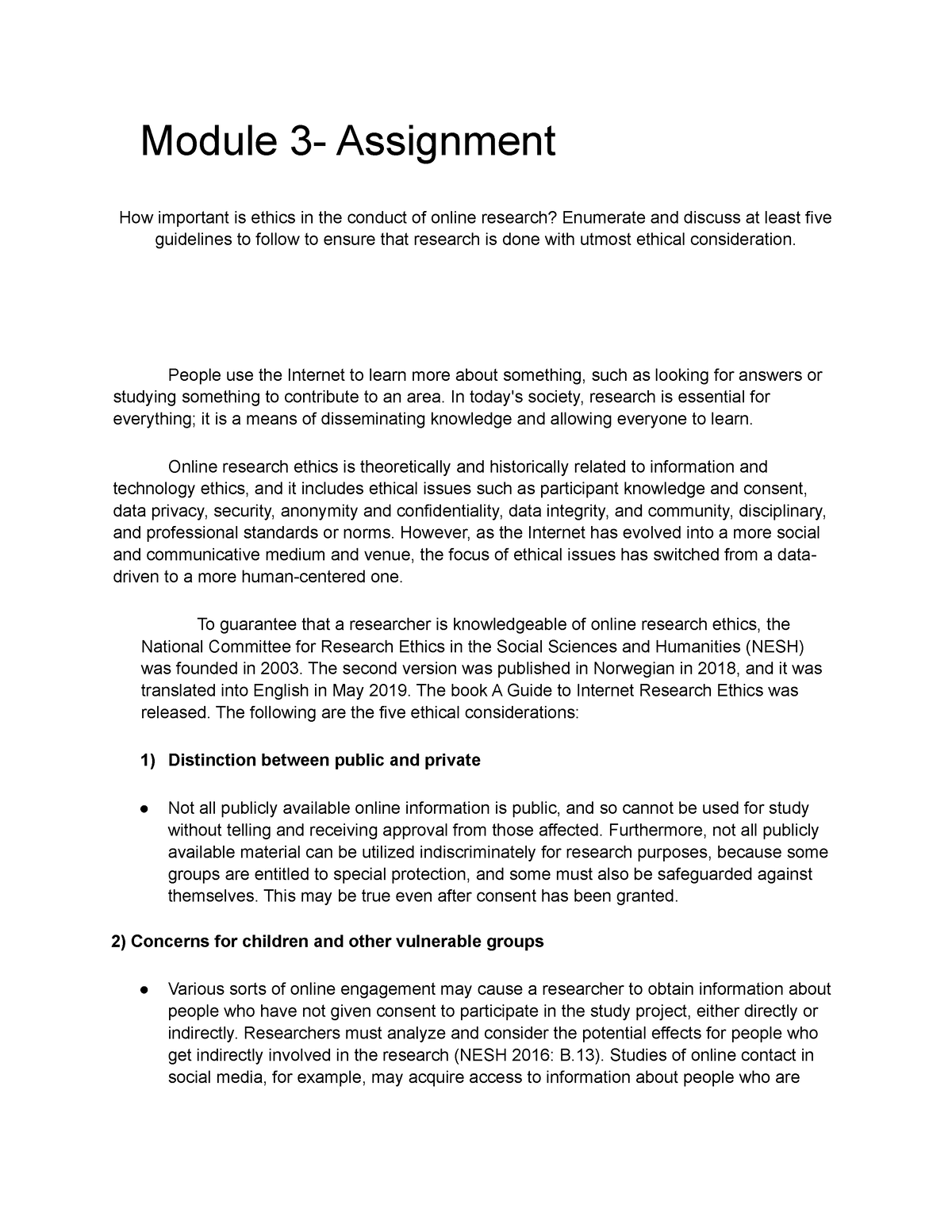 HCI-MOD-3- Assignment Valderama Shane - Module 3- Assignment How ...