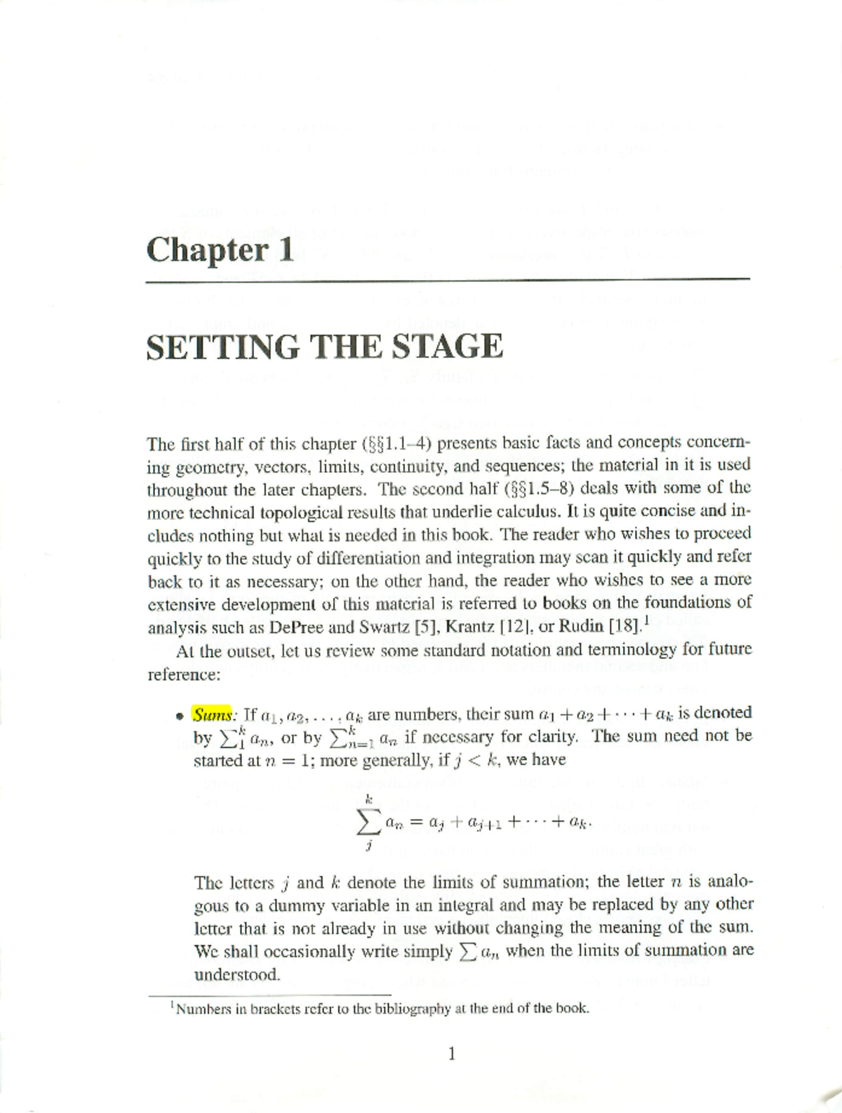 MAT237 I CH1- Chapter 1 SETTING THE STAGE - Chapter 1 SETTING THE STAGE ...
