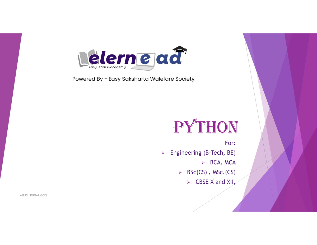 Python Basic 1 - It Will Help You In Some Places ...... There Is Pdf Of ...