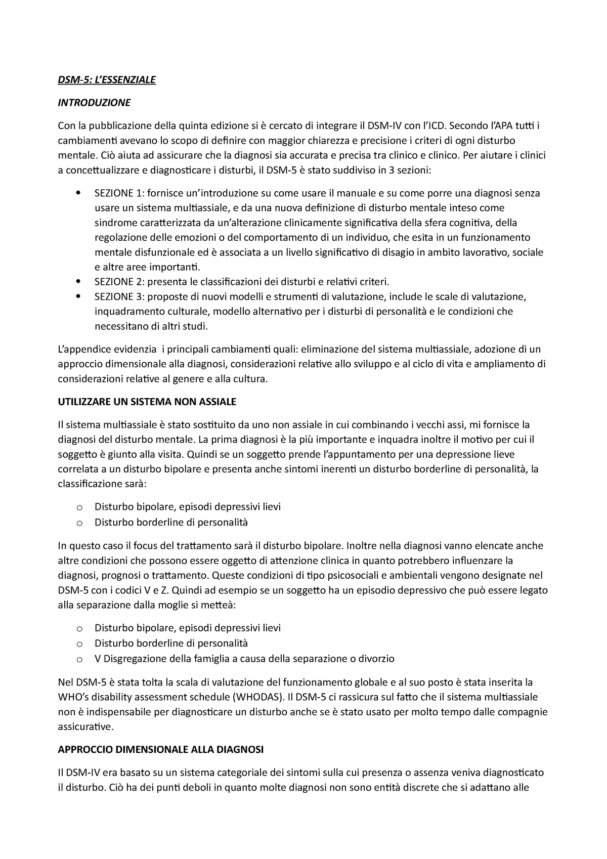 DSM-5, L'essenziale. Guida ai nuovi criteri diagnostici