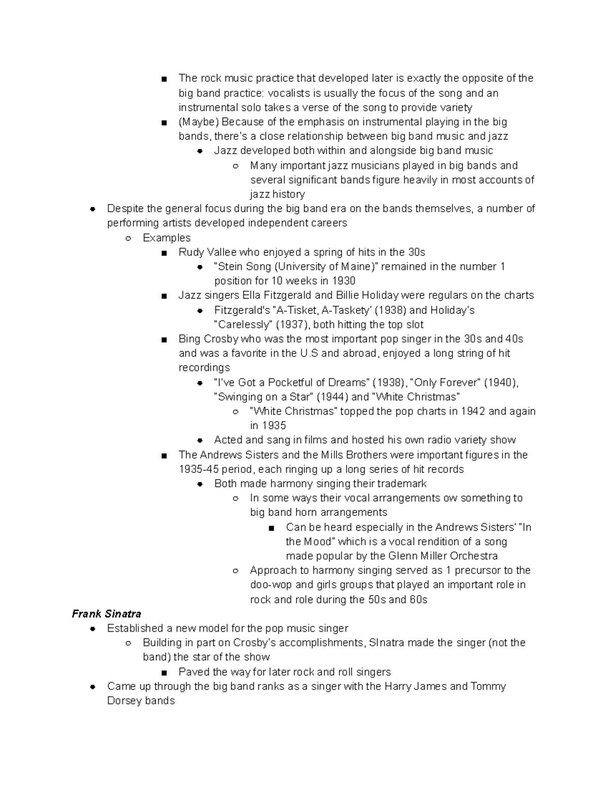 history of rock and roll written assignment 1