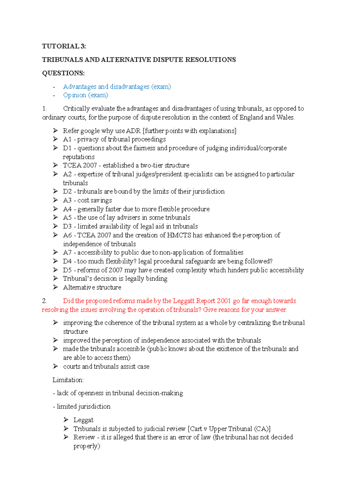 Tutorial 3 English law, also known as English and Welsh law or