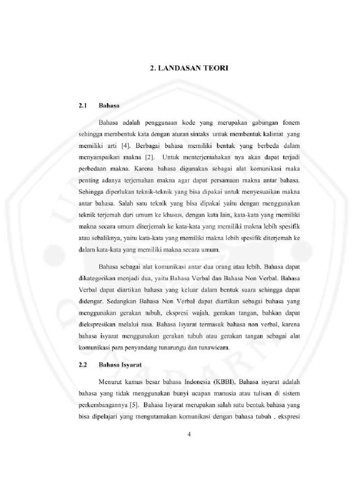 Chapter 2 Sign language recognition application using augmented reality