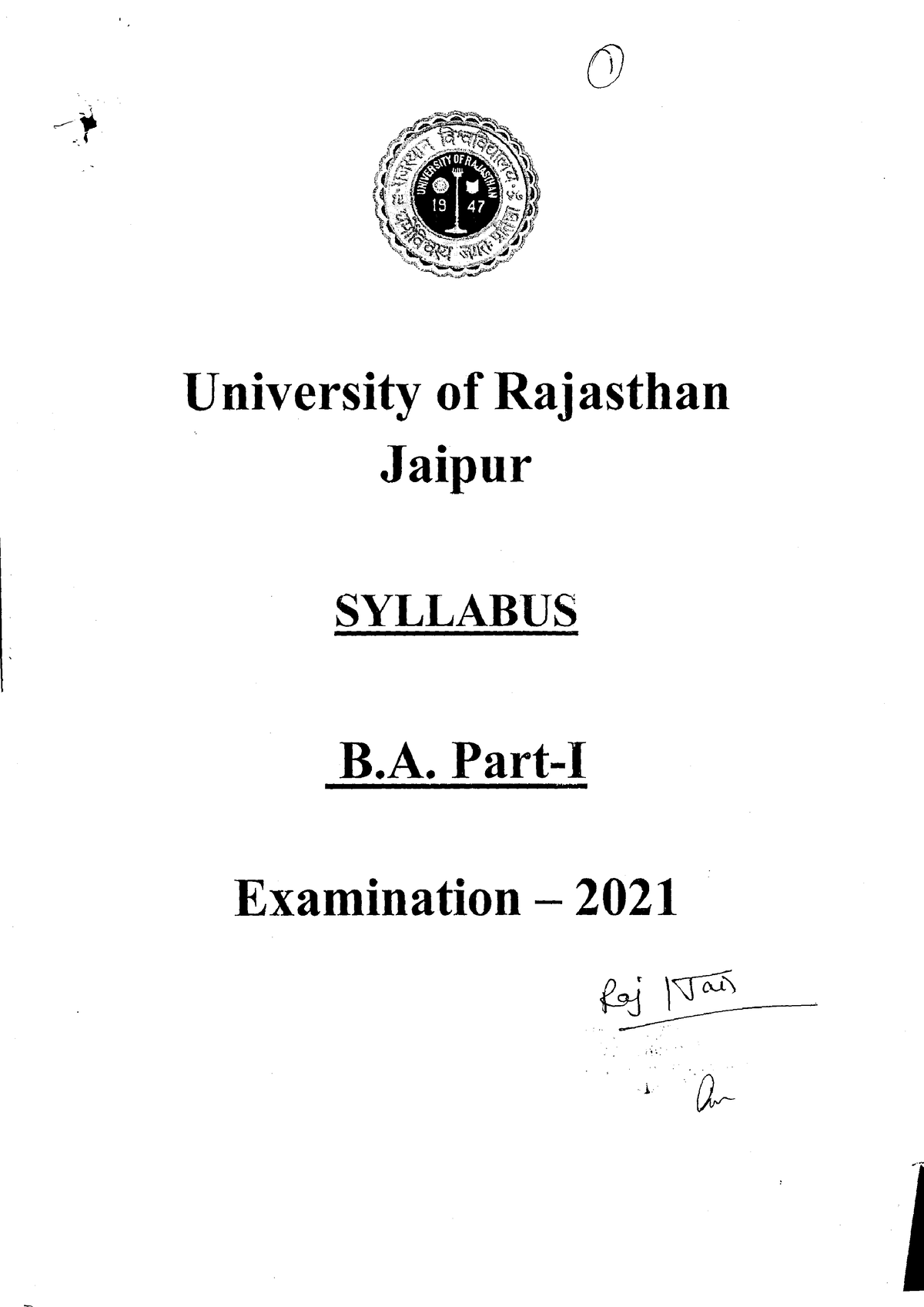 My B.A. Part-I Exam 2021 Course Notes. - BBA - Studocu