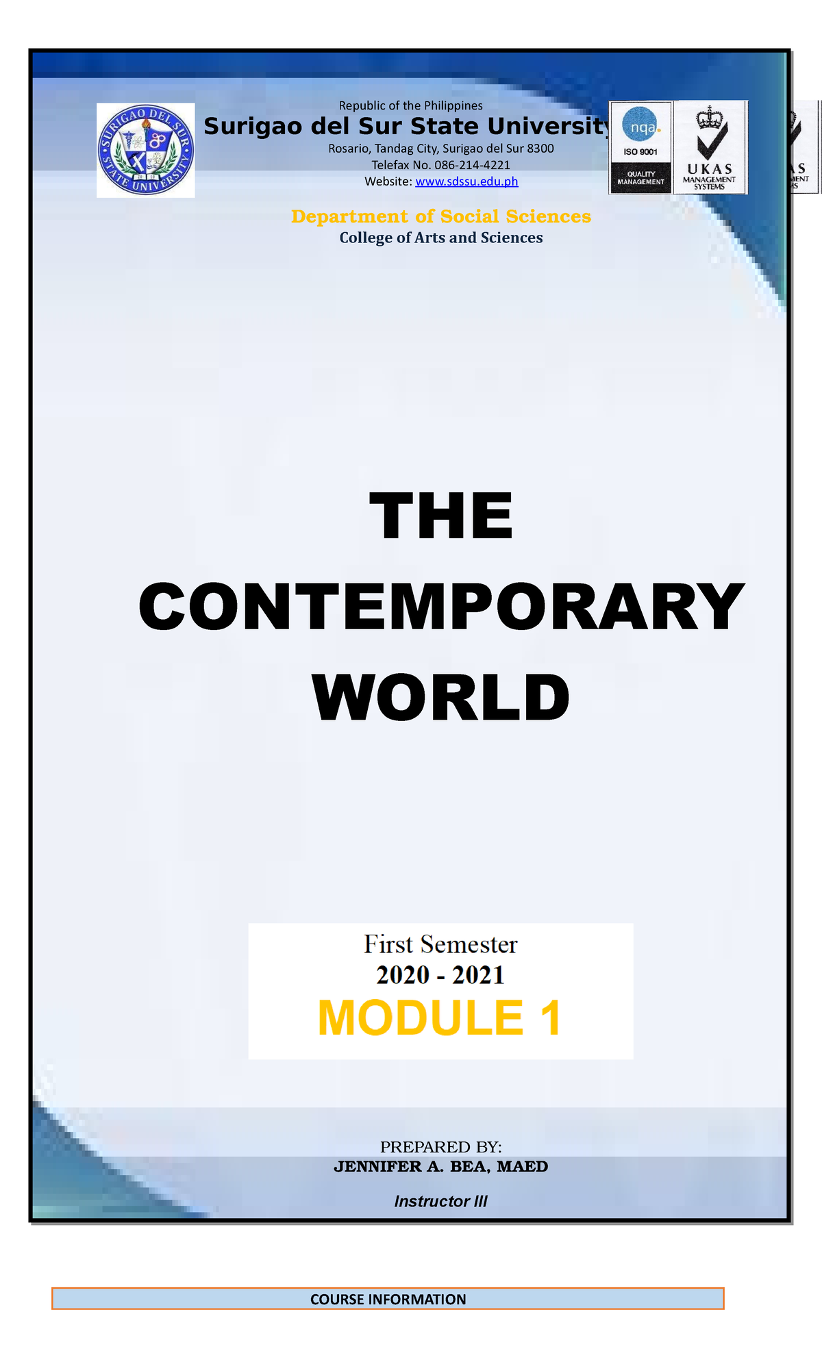 Vision, Mission, Goals and Objectives - Republic of the Philippines ...