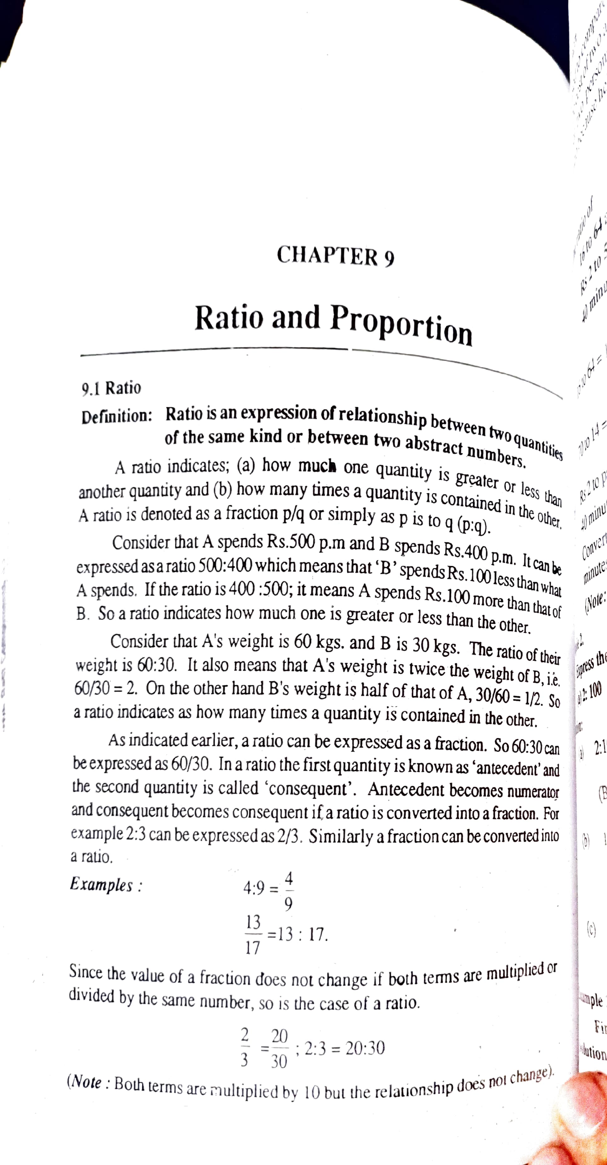 Ratio And Proportion - BCom (Honours) - Studocu