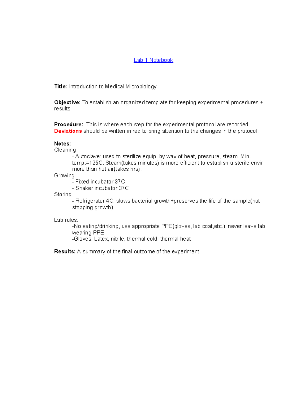 Lab 1 notebook - Lab 1 Notebook Title: Introduction to Medical ...