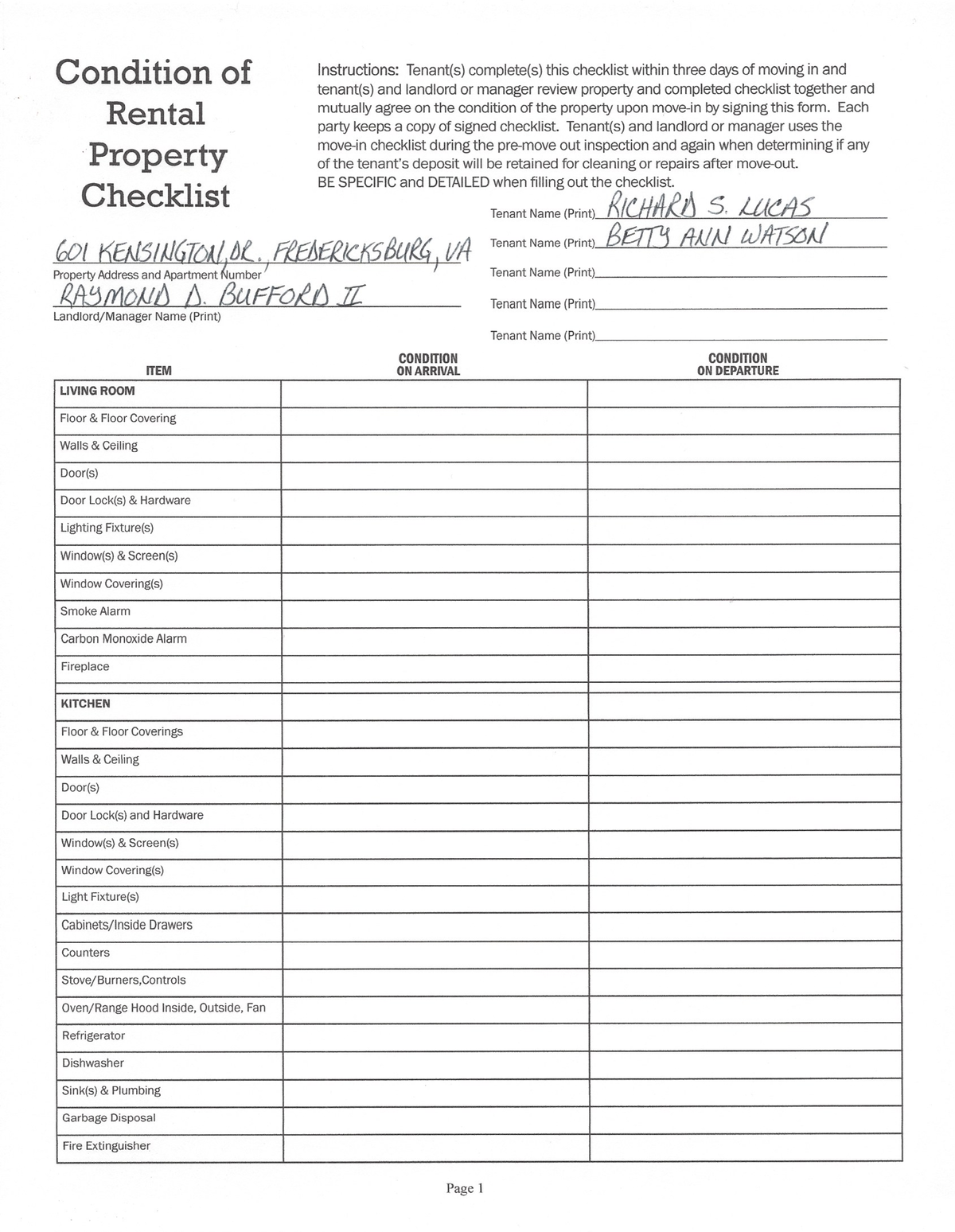 FIrst Page Inspection form - ENGL216 - Studocu