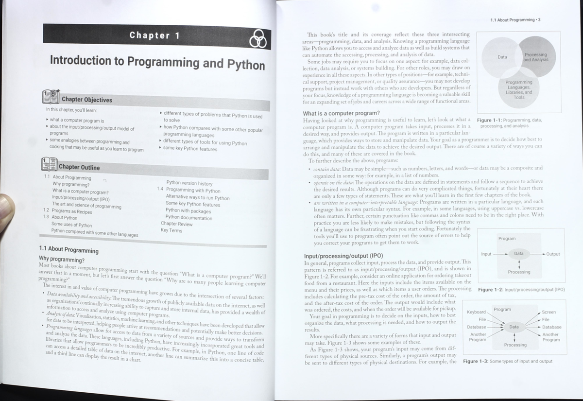 Introduction to Python - C h a p t e r 1 & Introduction to Programming ...