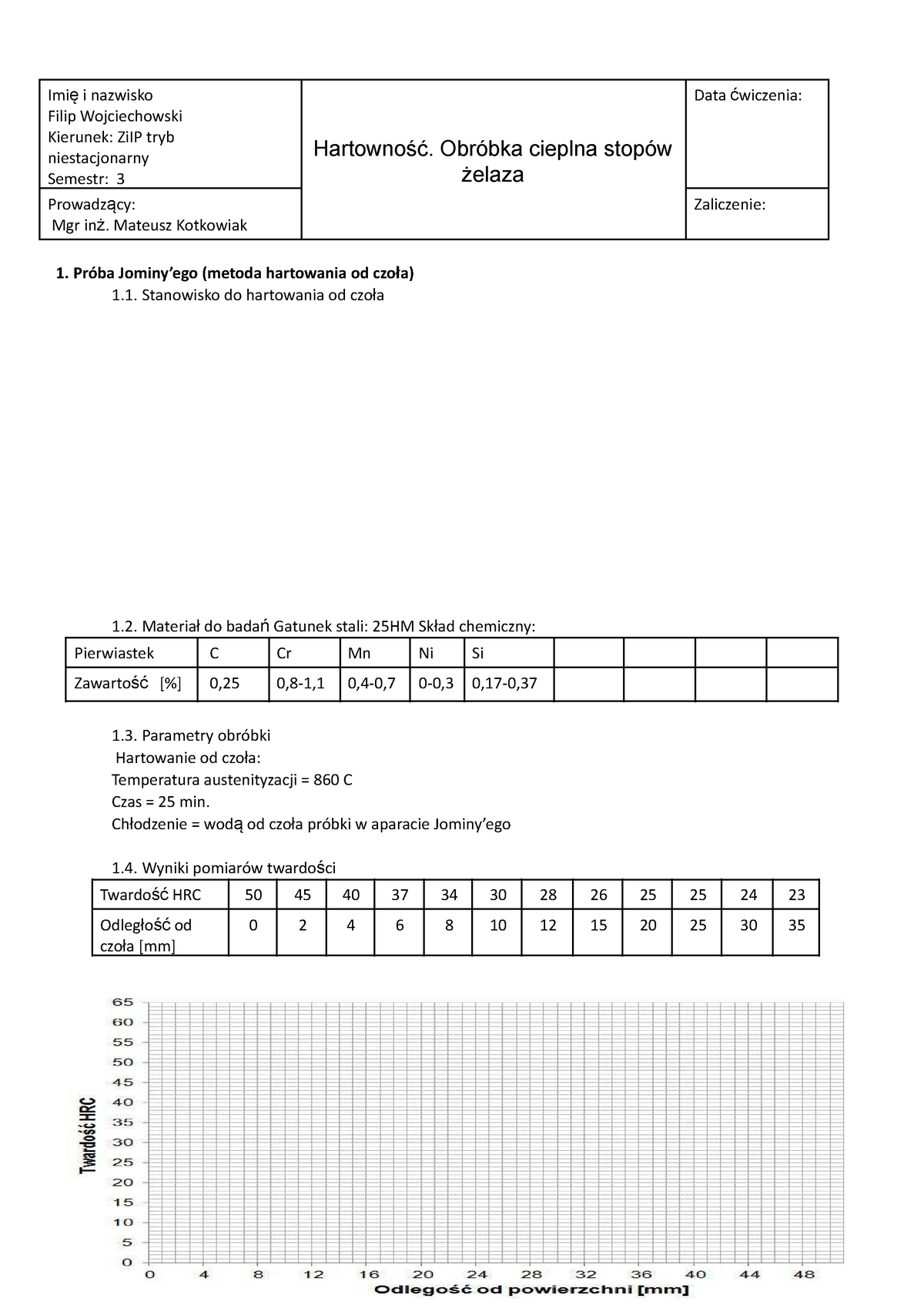 Obróbka Cieplna I Spawalnictwo Hartowność - Obróbka Cieplna I ...