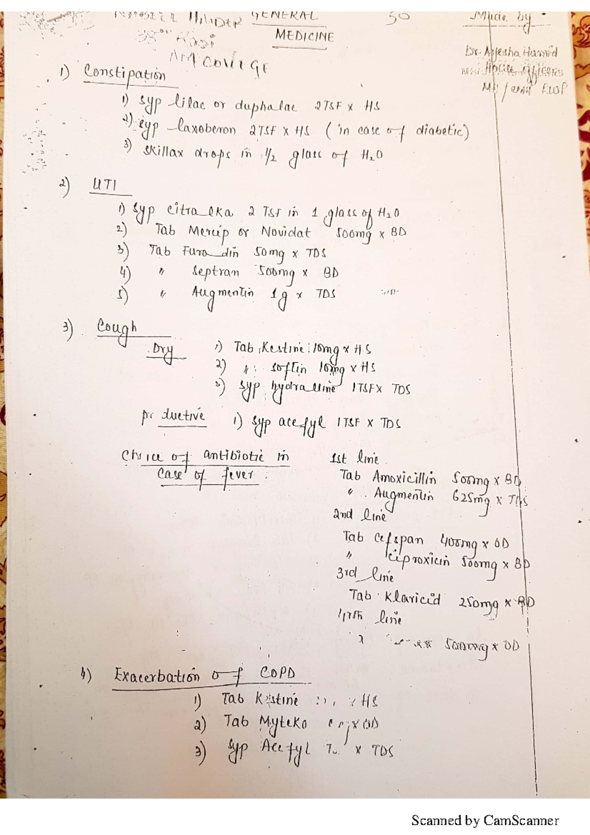 House job notes11 mbbs final year Studocu
