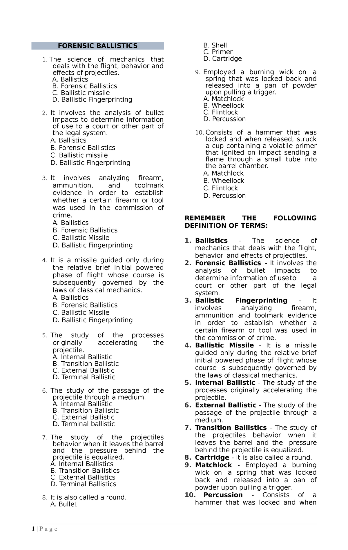 forensic-ballistics-lecture-notes-forensic-ballistics-the-science