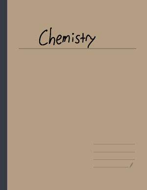 General Chemistry - Lecture Notes - UA CH 101 Lecture Notes Chapter 1 ...
