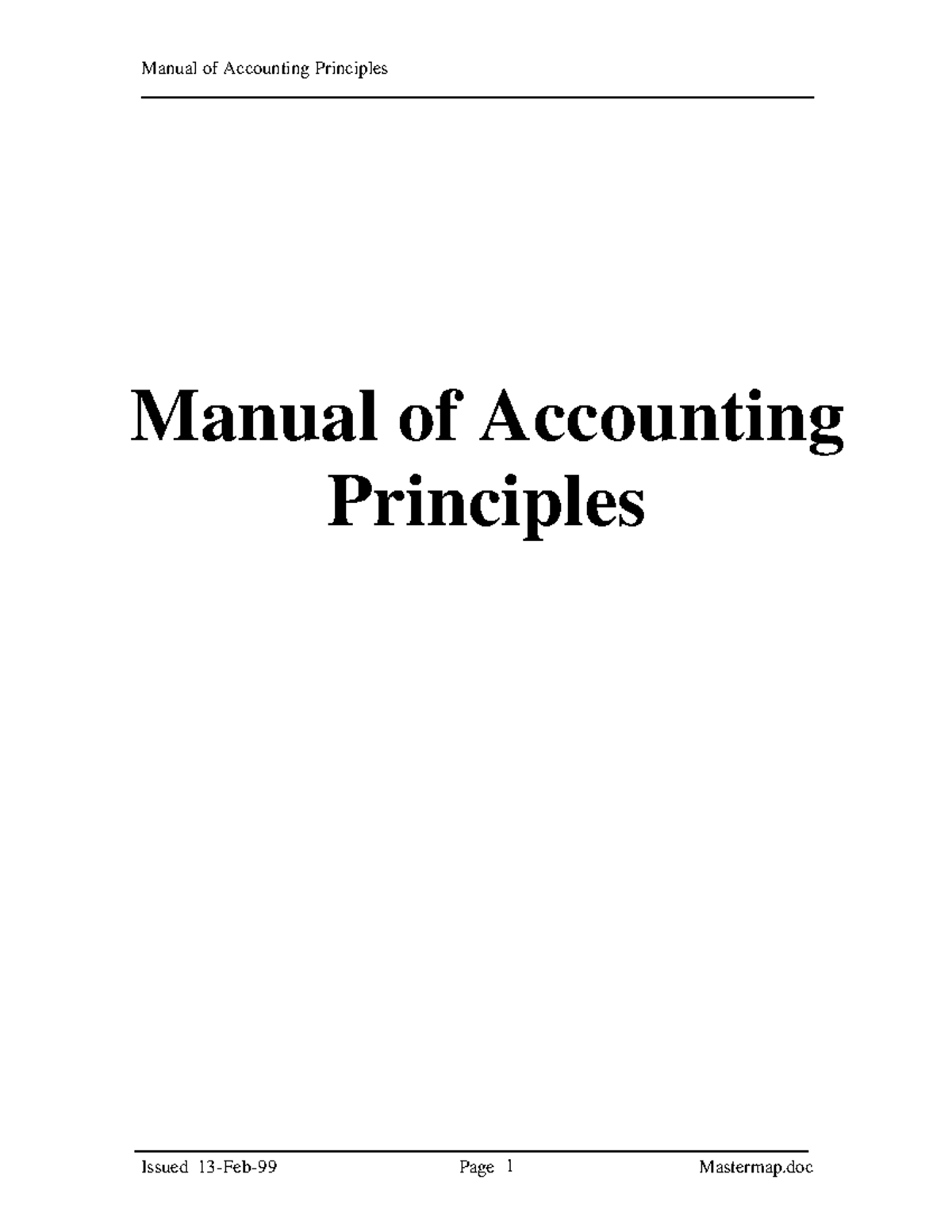 01 Manual Of Accounting Principles - Manual Of Accounting Principles ...