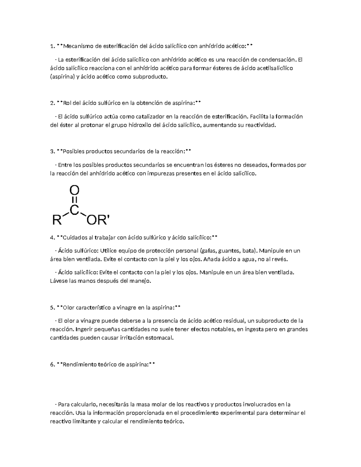 prelab-6-mecanismo-de-esterificaci-n-del-cido-salic-lico-con