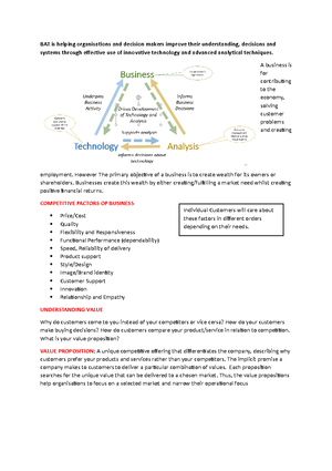 Week 3 - Business operations and business processes - ####### To solve ...
