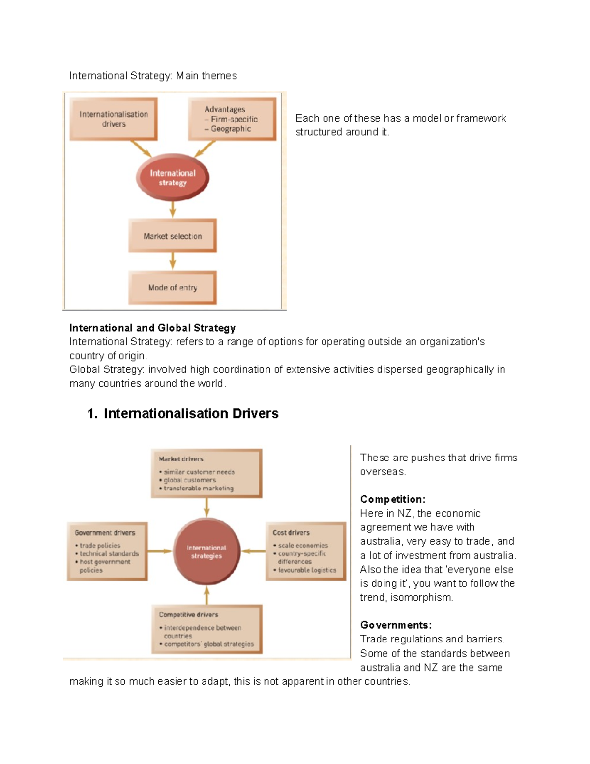 7. International Strategy - International and Global Strategy ...