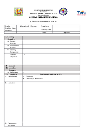 Educ 101-Module 1-Lesson 1B - EDUC 101 – THE CHILD AND ADOLESCENT ...