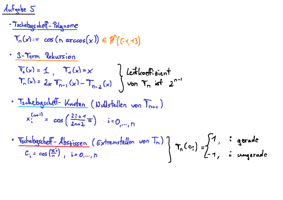 Aufgabe 5 - Exercise - Numerik Gewöhnlicher Differentialgleichungen ...