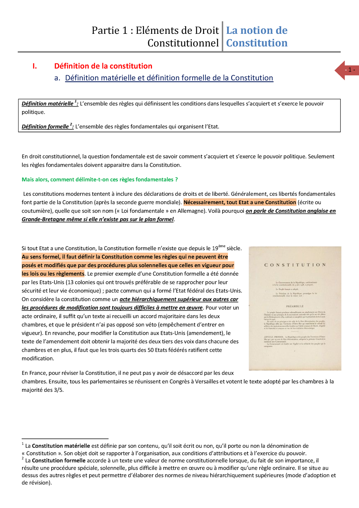 dissertation article 5 de la constitution