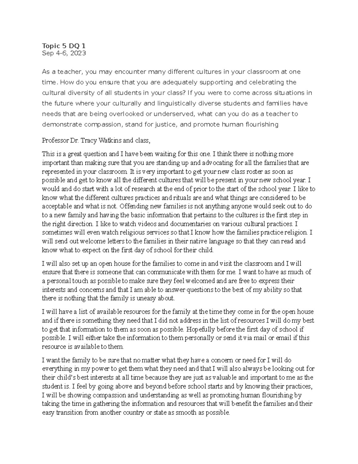 ESL 440N-0500-Topic 5 DQ 1 DQ 2 For Sherry Lynn Breece - Topic 5 DQ 1 ...